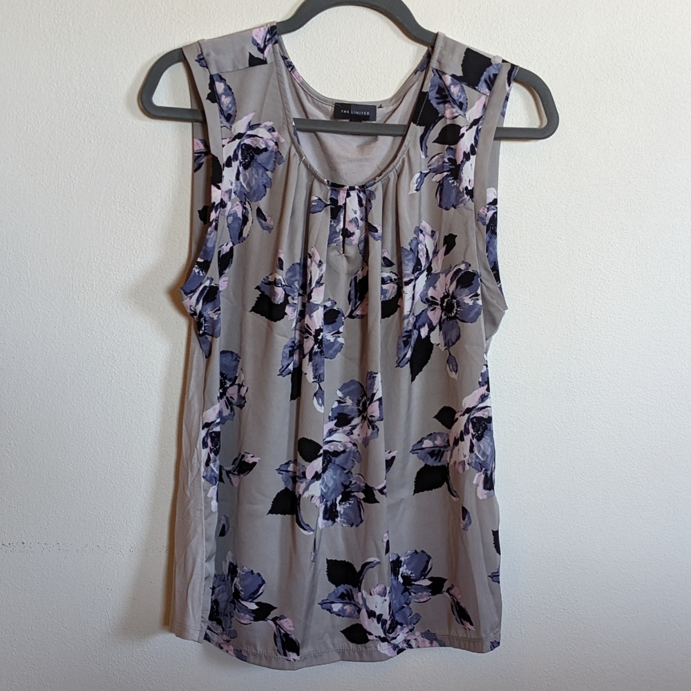 The Limited floral tank Sz L